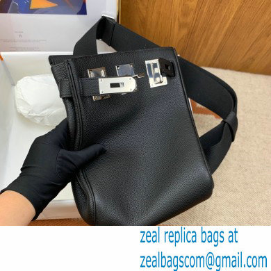 hermes Hac a Dos GM backpack in togo leather black 2022 - Click Image to Close
