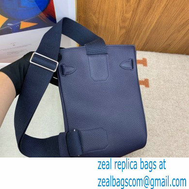 hermes Hac a Dos GM backpack navy blue in togo leather 2022 - Click Image to Close