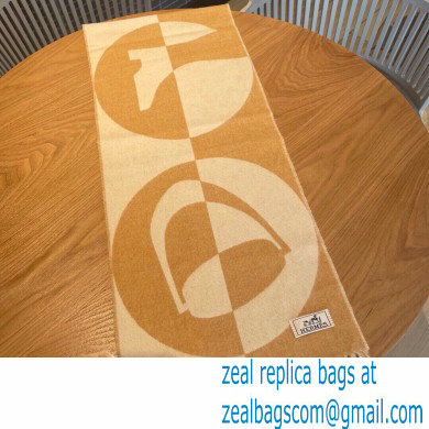 hermes casaque charms muffler orange 2022 - Click Image to Close