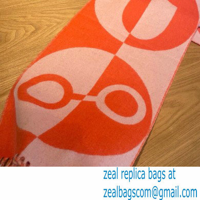 hermes casaque charms muffler red 2022 - Click Image to Close