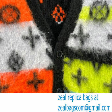 louis vuitton Monogram Mohair Cardigan 1AA53J 2022 - Click Image to Close