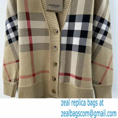 BURBERRY CARAGH cardigan Archive Beige 2022