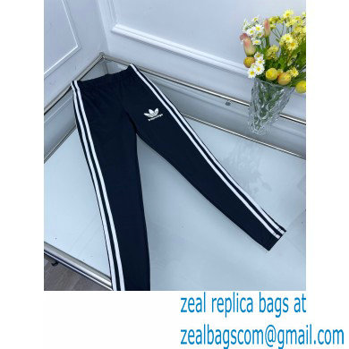 Balenciaga / Adidas Women's Athletic Leggings in Black 2023 - Click Image to Close