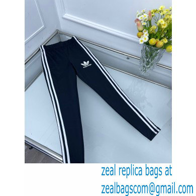 Balenciaga / Adidas Women's Athletic Leggings in Black 2023