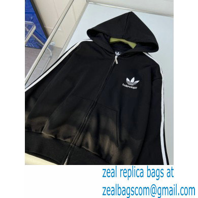 Balenciaga / Adidas Zip-up Hoodie Small Fit in Black 2023