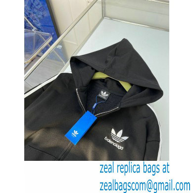 Balenciaga / Adidas Zip-up Hoodie Small Fit in Black 2023