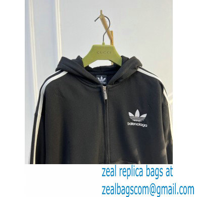 Balenciaga / Adidas Zip-up Hoodie Small Fit in Black 2023