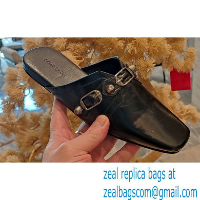 Balenciaga Heel 2.5cm Cosy Cagole Mules Black 2023