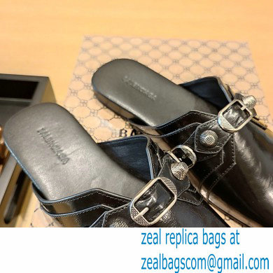 Balenciaga Heel 2.5cm Cosy Cagole Mules Black 2023