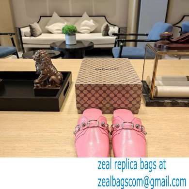 Balenciaga Heel 2.5cm Cosy Cagole Mules Pink 2023