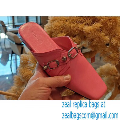 Balenciaga Heel 2.5cm Cosy Cagole Mules Pink 2023