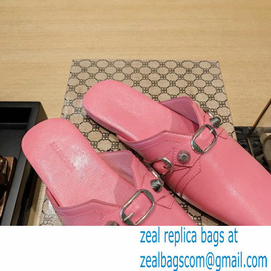 Balenciaga Heel 2.5cm Cosy Cagole Mules Pink 2023