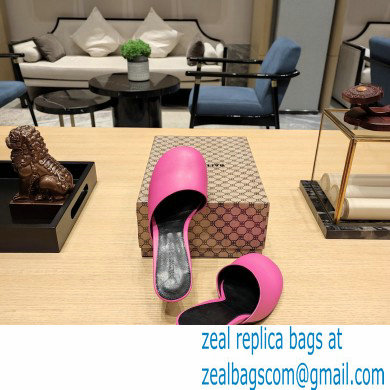 Balenciaga Heel 4.5cm Round toe Mules Pink 2023