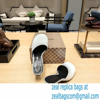 Balenciaga Heel 4.5cm Round toe Mules White 2023