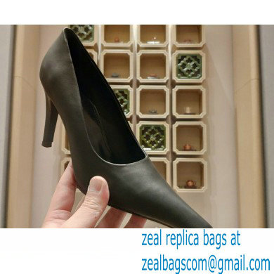Balenciaga Heel 9cm Back BB Pumps Black 2023 - Click Image to Close