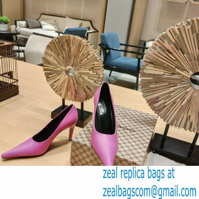 Balenciaga Heel 9cm Back BB Pumps Pink 2023