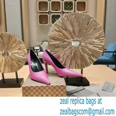 Balenciaga Heel 9cm Back BB Pumps Pink 2023
