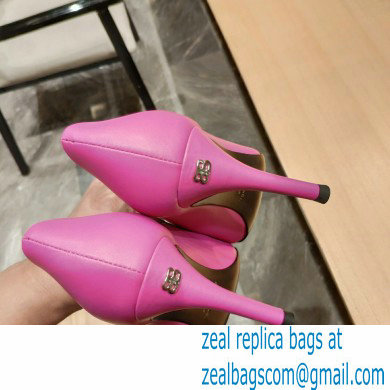 Balenciaga Heel 9cm Back BB Pumps Pink 2023