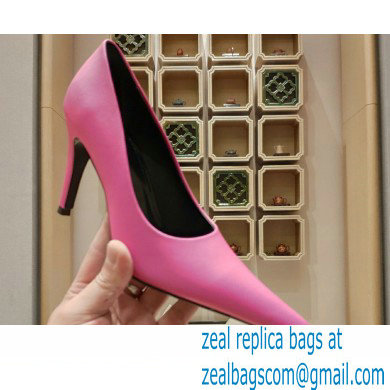 Balenciaga Heel 9cm Back BB Pumps Pink 2023