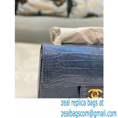 Chanel Classic Flap Small Bag 1116 In Alligator 04 2023