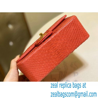 Chanel Classic Flap Small Bag 1116 In Python 05 2023