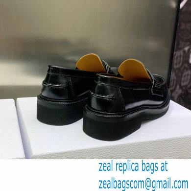 Dior Black Brushed Calfskin boy loafer 2023
