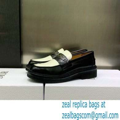 Dior Black/white Brushed Calfskin boy loafer 2023