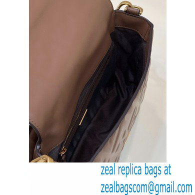 Fendi Nappa Leather Medium Baguette Bag Coffee 2023 - Click Image to Close