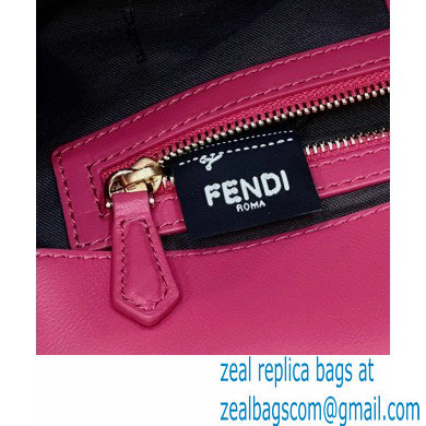 Fendi Nappa Leather Medium Baguette Bag Fuchsia 2023