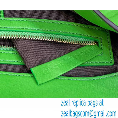 Fendi Nappa Leather Medium Baguette Bag Green 2023