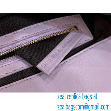 Fendi Nappa Leather Medium Baguette Bag Lilac 2023