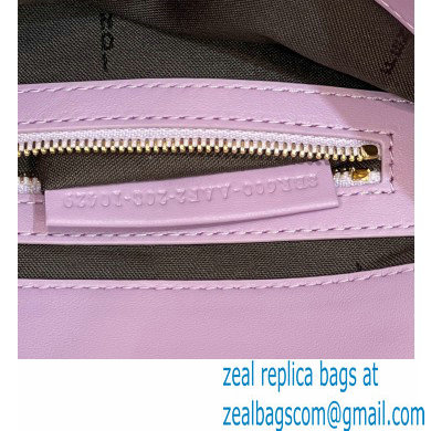 Fendi Nappa Leather Medium Baguette Bag Purple 2023