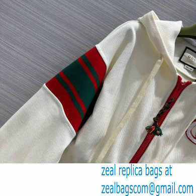 GUCCI Hooded jersey zip jumpsuit 720582 2023