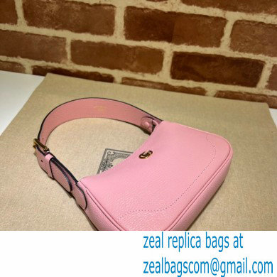 Gucci Aphrodite shoulder bag with Double G 739076 leather Pink