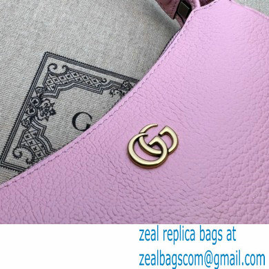 Gucci Aphrodite shoulder bag with Double G 739076 leather Pink