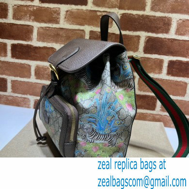 Gucci Backpack bag with Interlocking G 674147 Tiger Print 2023