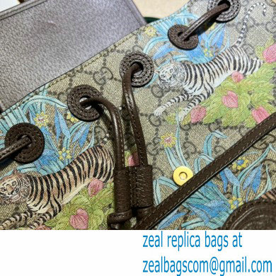 Gucci Backpack bag with Interlocking G 674147 Tiger Print 2023