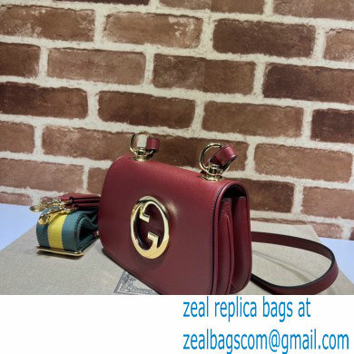 Gucci Blondie mini bag 698643 Leather Red