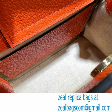 Gucci Diana mini tote bag 702732 orange 2021