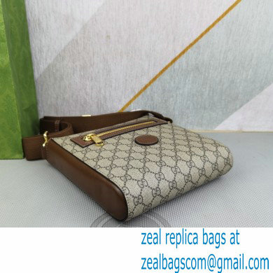 Gucci GG Canvas Messenger Bag 681021 Brown 2022