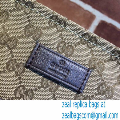 Gucci GG Canvas Messenger Medium Bag 189751 Beige - Click Image to Close