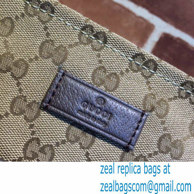 Gucci GG Canvas Messenger Medium Bag 189751 Beige