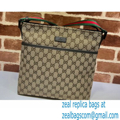 Gucci GG Canvas Messenger Small Bag 189751 Beige