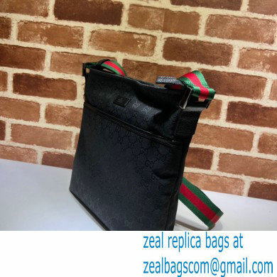 Gucci GG Canvas Messenger Small Bag 189751 Black - Click Image to Close