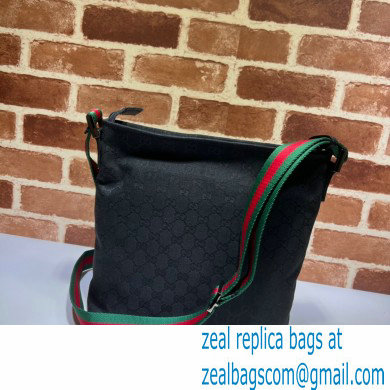 Gucci GG Canvas Messenger Small Bag 189751 Black