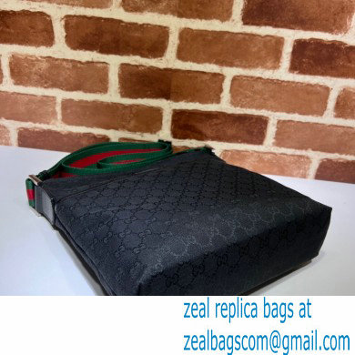 Gucci GG Canvas Messenger Small Bag 189751 Black