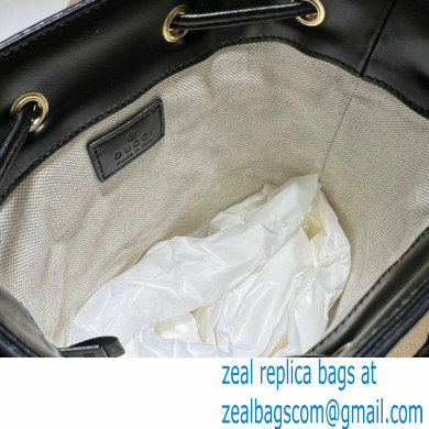 Gucci GG Matelasse bucket bag 728231 Black