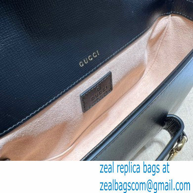 Gucci Horsebit 1955 shoulder bag 735178 Leather Black