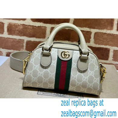 Gucci Ophidia GG mini top handle bag 724606 White