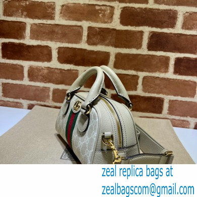 Gucci Ophidia GG mini top handle bag 724606 White